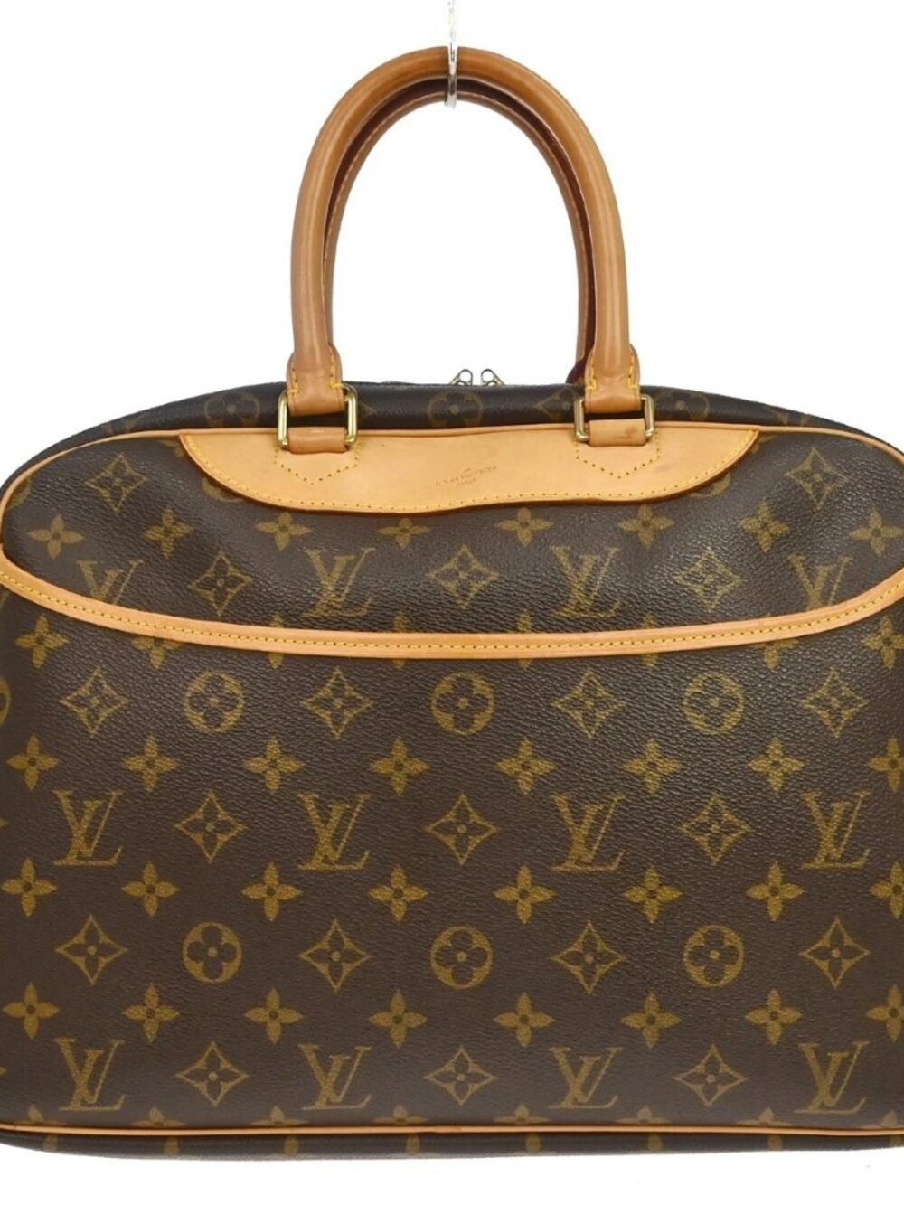 Louis Vuitton Deauville Bowling Vanity Handbag M47270